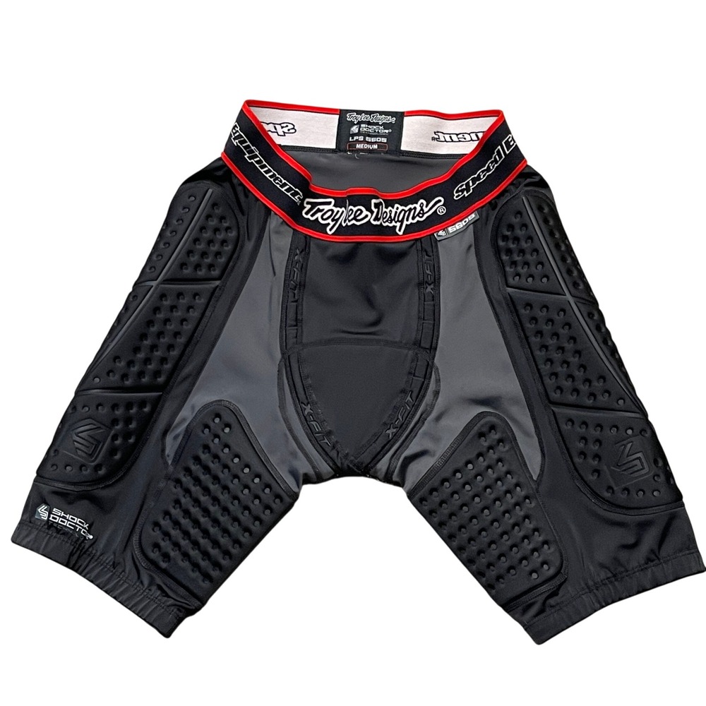 Troy Lee Designs LPS 5605 Mens Padded Motocross MTB Shorts Black Medium